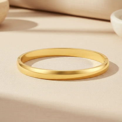 Bold Hinge Bangle by Aurora Beauty