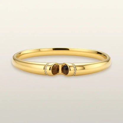 Tiger Eye Bangle by Aurora Beauty