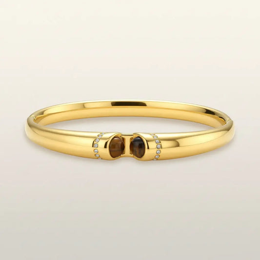 Tiger Eye Bangle by Aurora Beauty