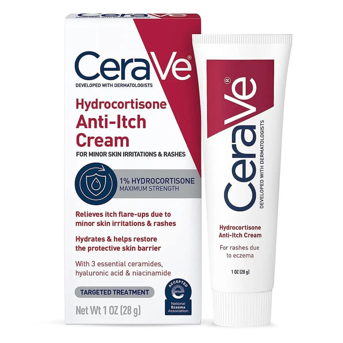 Cerave Hydrocortisone Anti-Itch Cream - 1 Oz by Pasteur Pharmacy