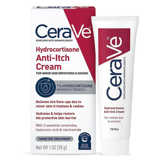 Cerave Hydrocortisone Anti-Itch Cream - 1 Oz by Pasteur Pharmacy