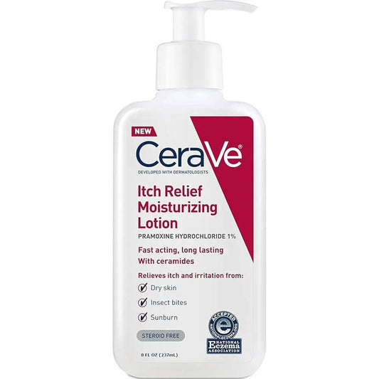 CeraVe Itch Relief Moisturizing Lotion – 8 Ounces (8oz) by Pasteur Pharmacy