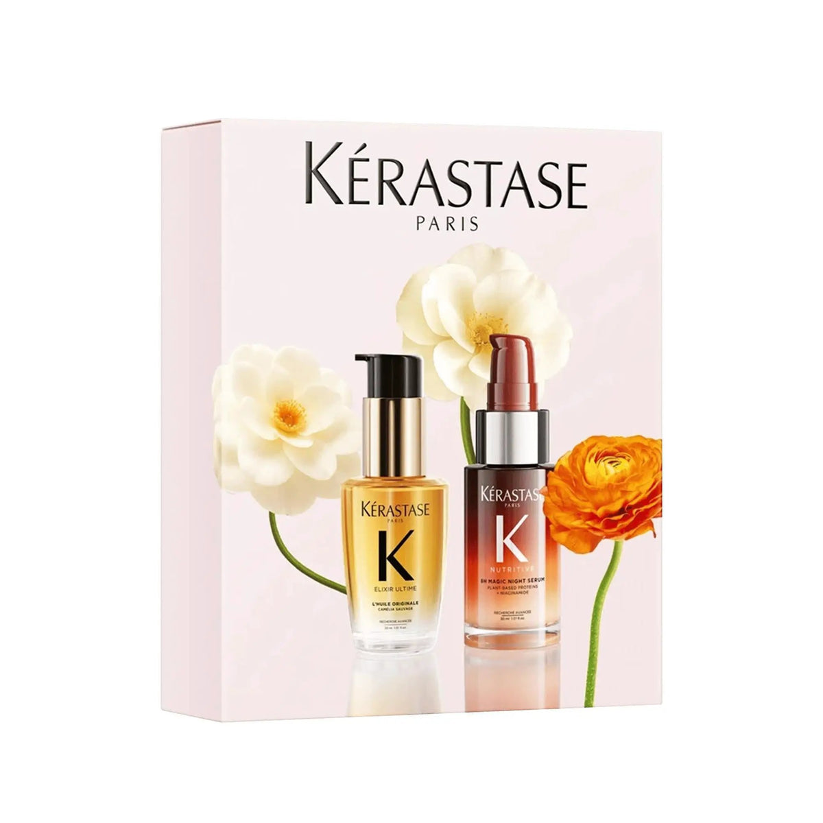 Kerastase Mini Hero Duo Spring Set for Hair Strength by Beauty Care Bag