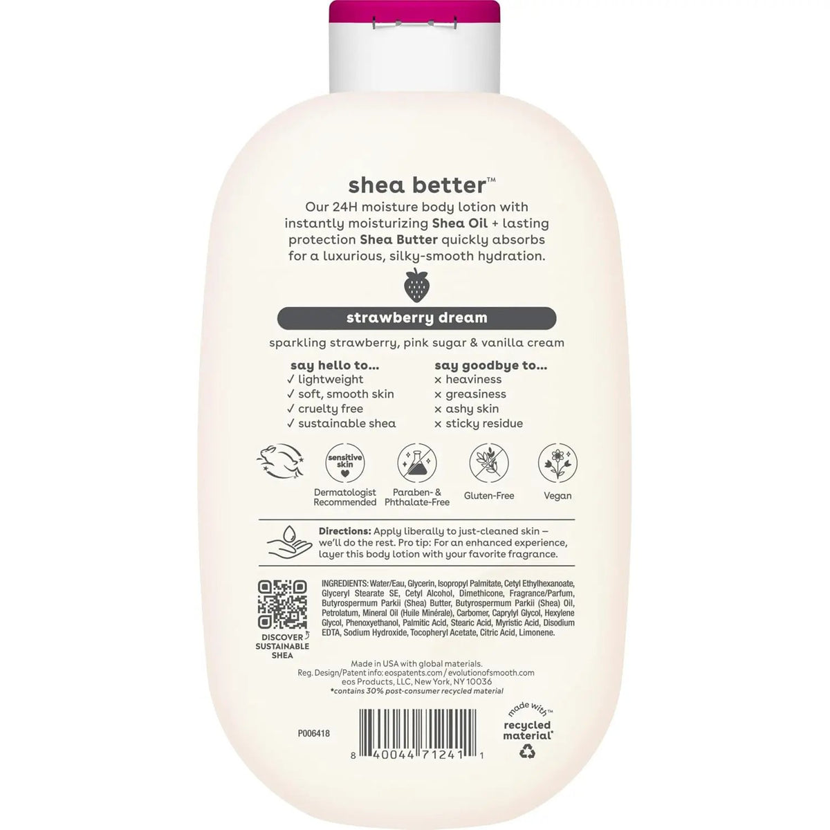 eos Shea Better Body Lotion 473ml by eos