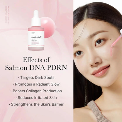 Medicube PDRN Pink Peptide Serum by AsiaBeautyMall