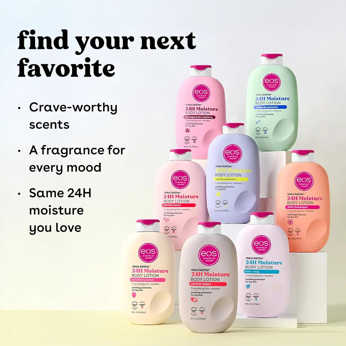 eos Shea Better 24-Hour Moisture Body Lotion 473ml by eos