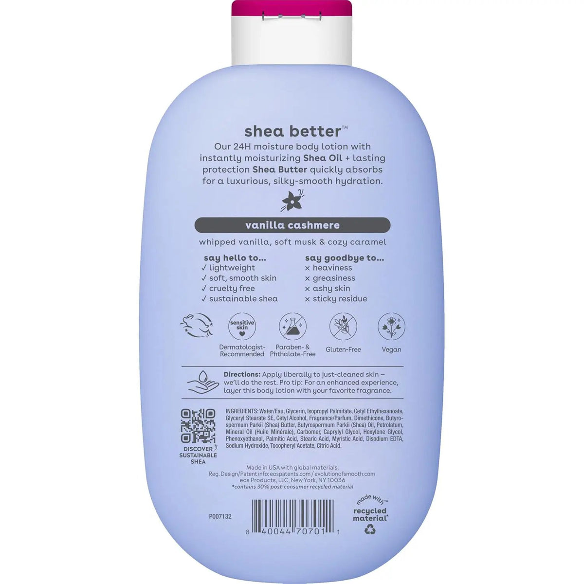 eos Shea Better 24-Hour Moisture Body Lotion 473ml by eos