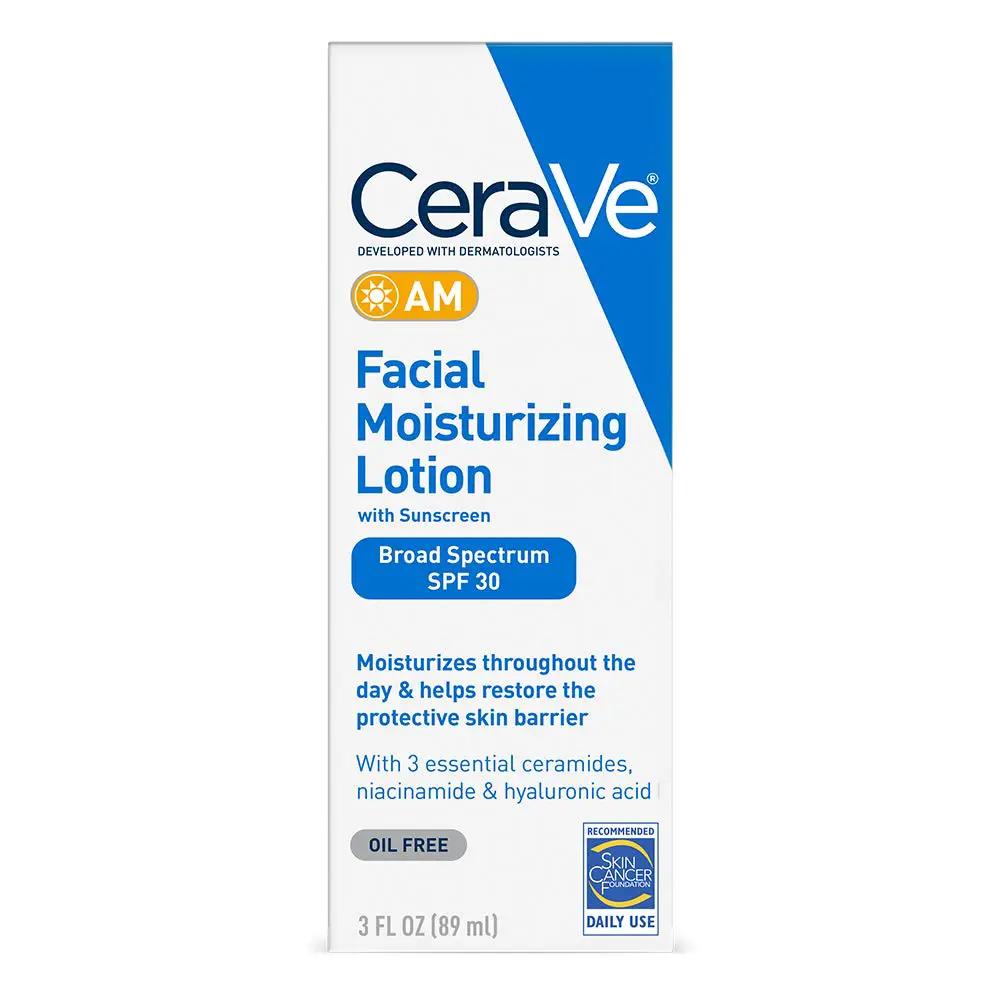 Cerave Facial Moisturizing Lotion AM SPF 30, 3 Oz by Pasteur Pharmacy