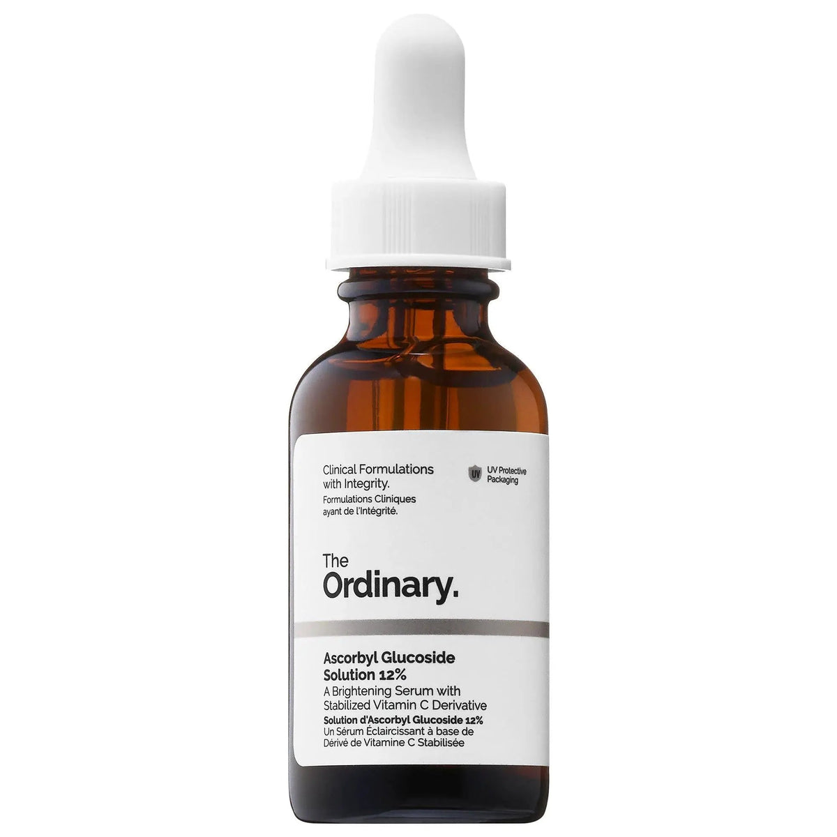 The Ordinary Ascorbyl Glucoside Solution 12% - Vitamin C Serum for Skin Brightening & Dark Spot Correction by Beauty Care Bag