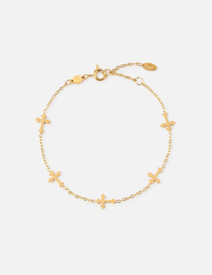 Cross Link Bracelet by Elevated Faith