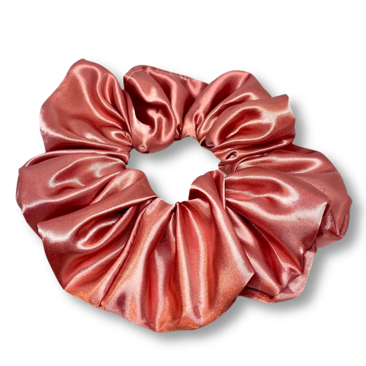 Dusty Rose Silk Scrunchie by Enchanted Scrunch
