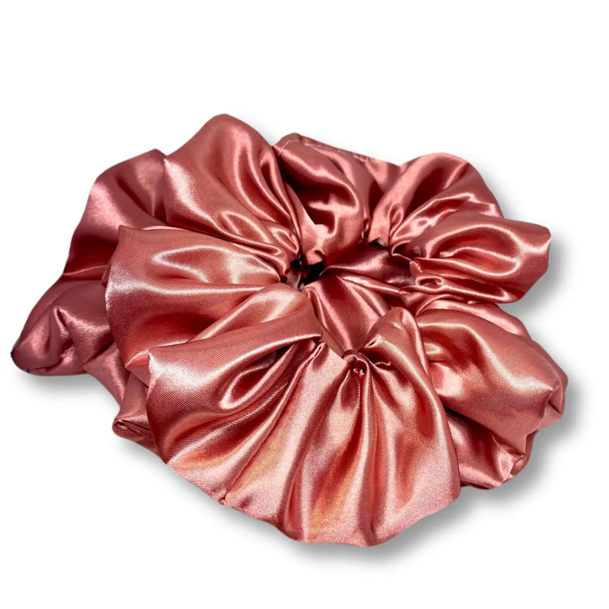 Dusty Rose Silk Scrunchie by Enchanted Scrunch