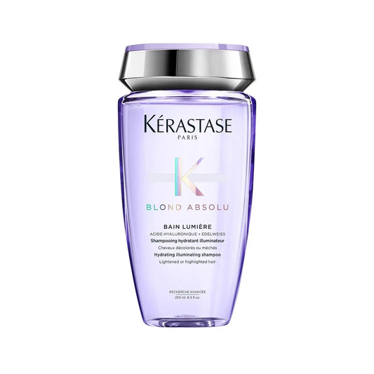 Kerastase Blond Absolu Bain Lumiere Shampoo for Blonde Hair - 8.45 fl oz, Luxurious Hair Care by Beauty Care Bag