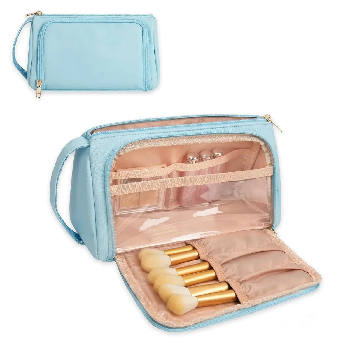Travel makeup bag,Makeup bag organizers,Makeup bags small, cosmetic bags large capacity, convenient cosmetic case travel toilet bag, cosmetic storage bag by SHOMICOBOUTIQUE