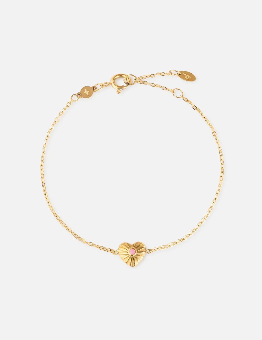 Pure in Heart Link Bracelet by Elevated Faith