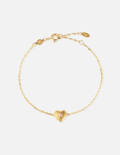 Pure in Heart Link Bracelet by Elevated Faith