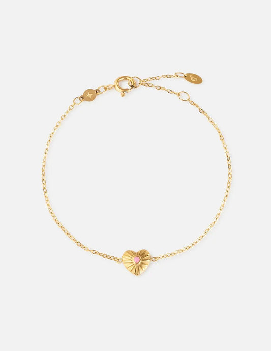 Pure in Heart Link Bracelet by Elevated Faith