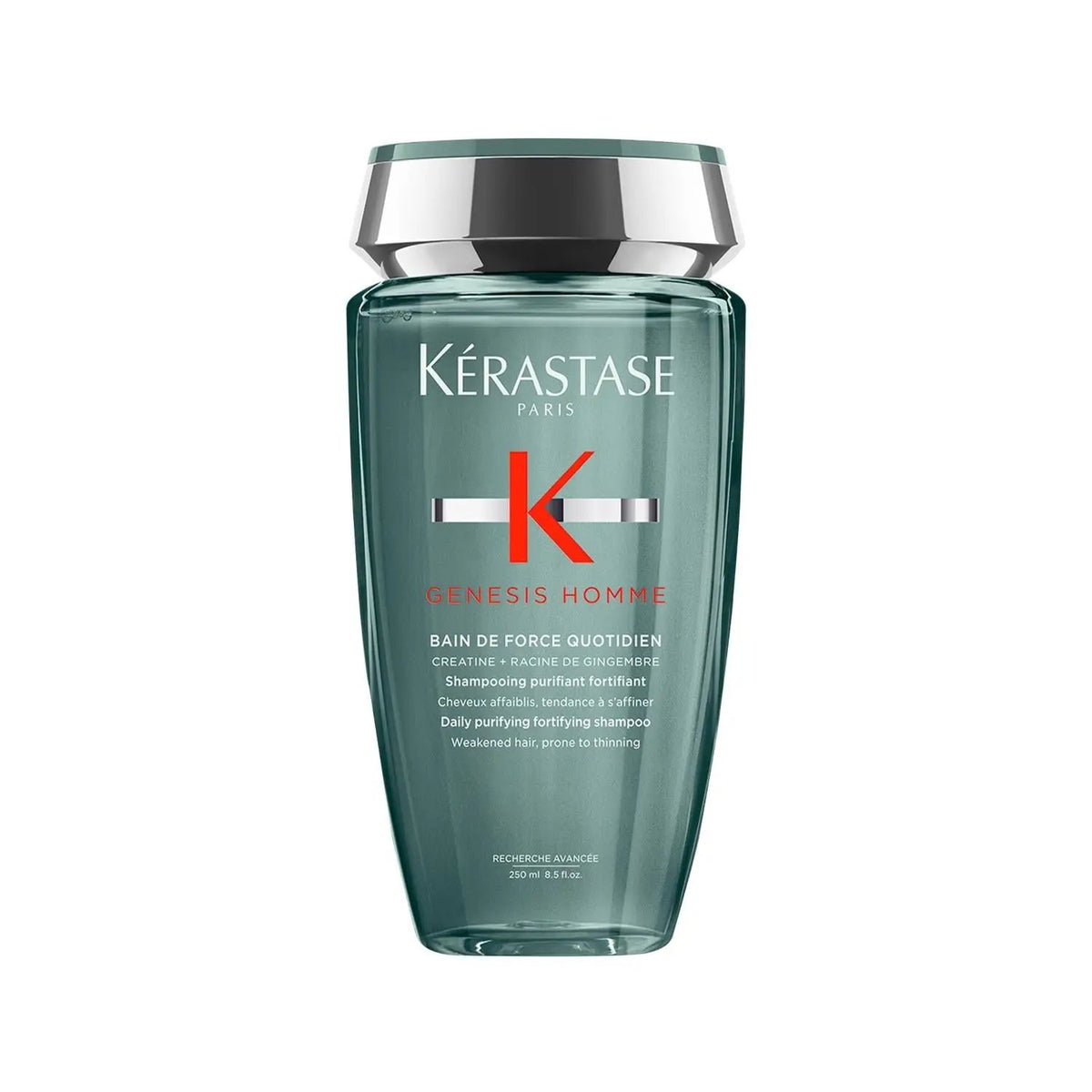 Kerastase Genesis Homme Strengthening Shampoo for Men - 250ml Daily Hair Care by Beauty Care Bag