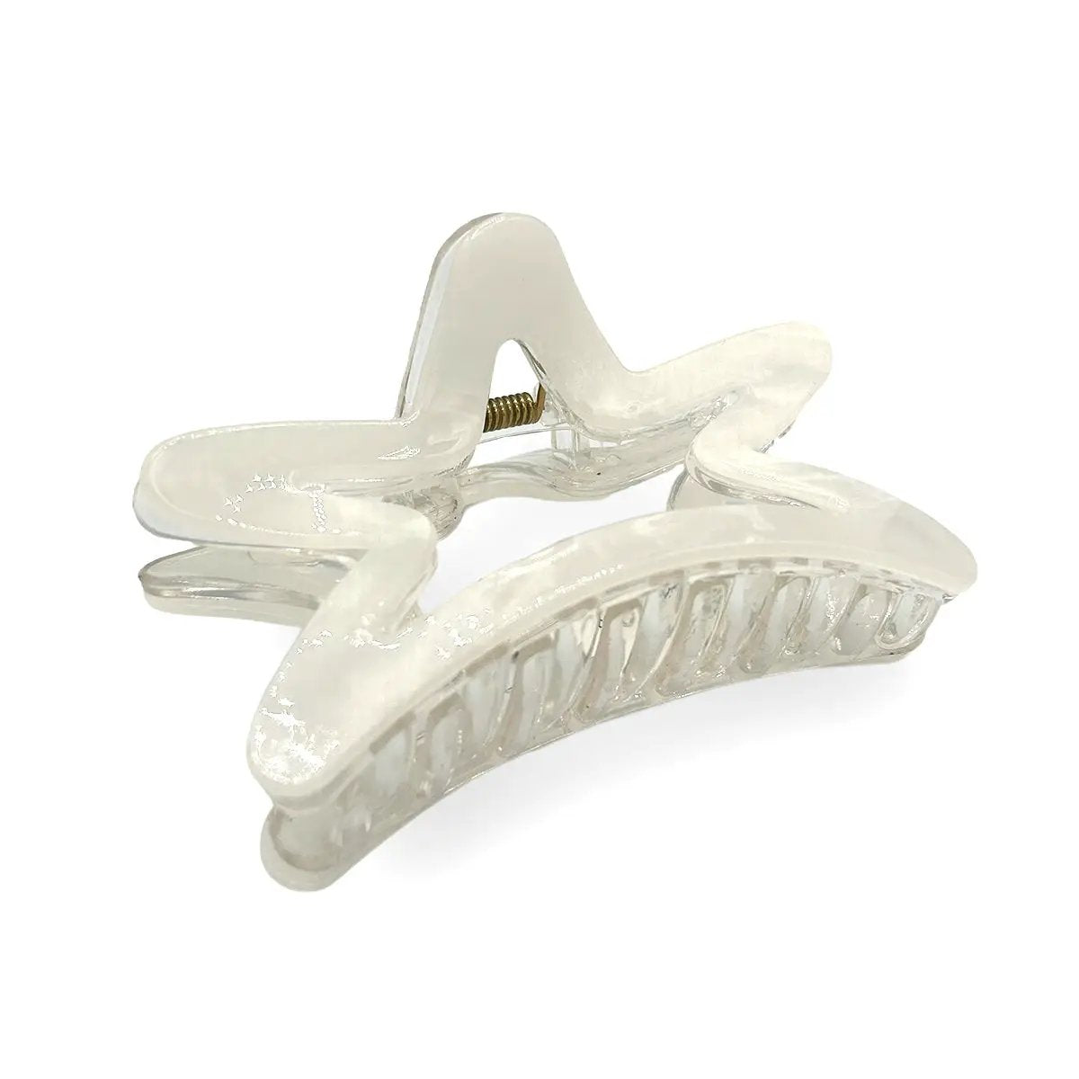 Pearl White Star Claw Clip by Ivy + Cloth