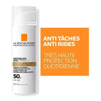 La Roche-Posay Anthelios Age Correct SPF 50 Daily Sunscreen by Paris Pharmacy