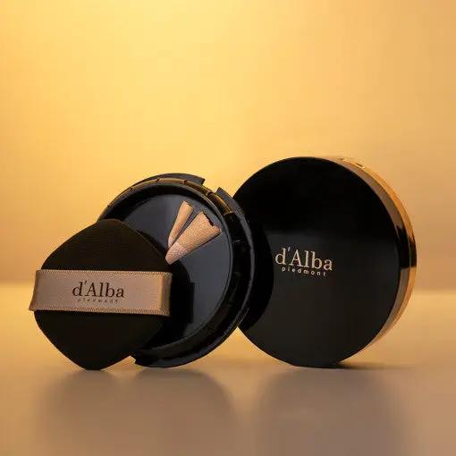 d'Alba Skin Fit Grinding Serum Cover Pact 20g+20g(refill) SPF50+/PA++++ by Seoulia