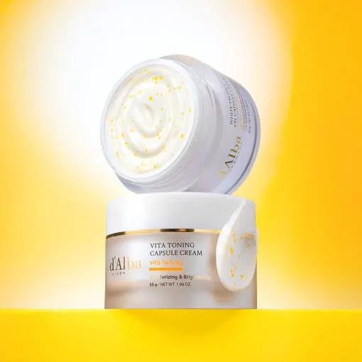 d'Alba Vita Toning Capsule Cream 55g by Seoulia