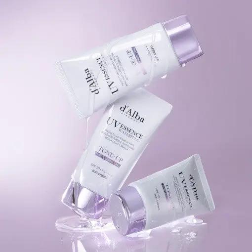 d'Alba Waterfull Tone-Up Sun Cream (Purple) 50ml SPF50+ PA++++ by Seoulia