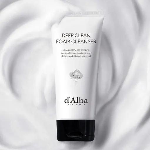 d'Alba White Truffle Deep Clean Foam Cleanser 80ml by Seoulia