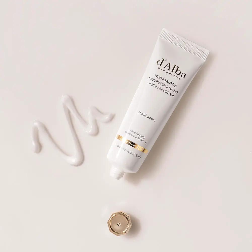 d'Alba White Truffle Nourishing Hand Serum In Cream 30ml by Seoulia