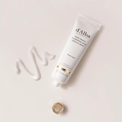 d'Alba White Truffle Nourishing Hand Serum In Cream 30ml by Seoulia