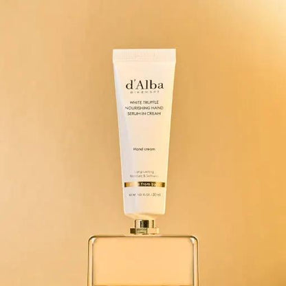 d'Alba White Truffle Nourishing Hand Serum In Cream 30ml by Seoulia