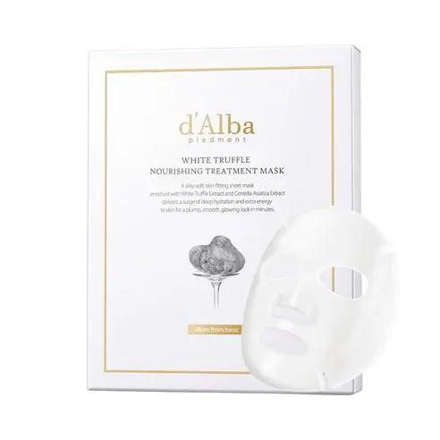 d'Alba White Truffle Nourishing Treatment Mask 25ml x 5ea by Seoulia