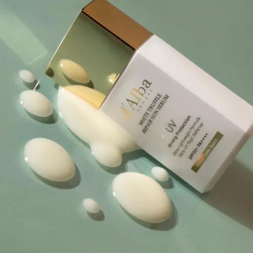 d'Alba White Truffle Repair Sun Serum 35ml by Seoulia