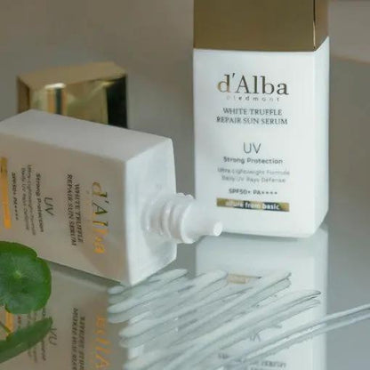 d'Alba White Truffle Repair Sun Serum 35ml by Seoulia