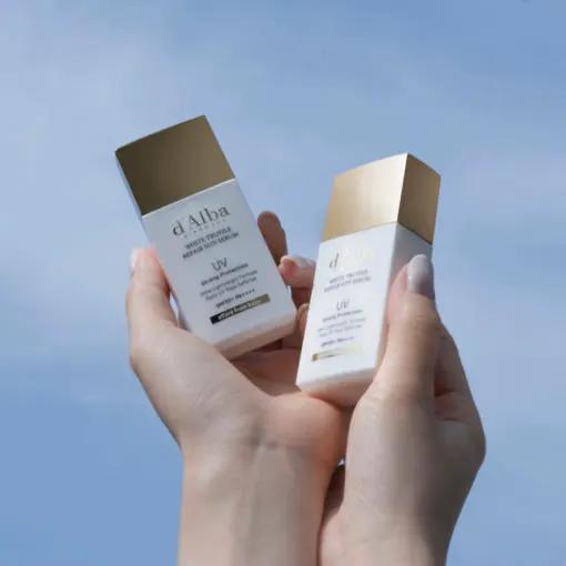 d'Alba White Truffle Repair Sun Serum 35ml by Seoulia