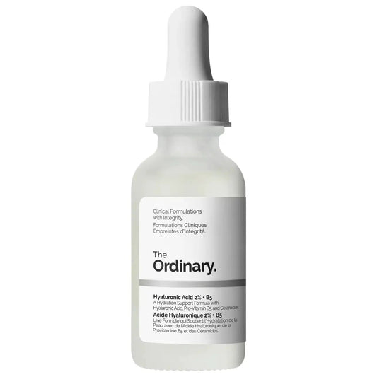 The Ordinary Hyaluronic Acid 2% + B5 Hydrating Serum with Ceramides - Instantly Hydrates and Plumps Skin, Anti-Aging Moisturizer for Dry, Aging Skin by Beauty Care Bag