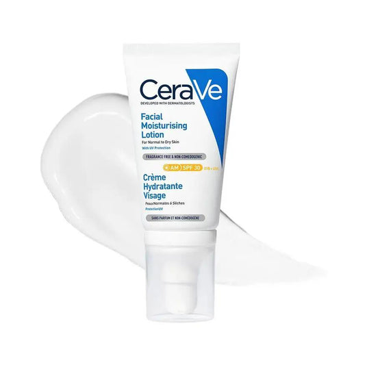 Cerave Day moisturizer for normal to dry facial skin with SPF30 by Pasteur Pharmacy