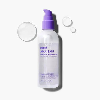 FRANKLY AHA 8.05% Toner 100ml by Seoulia