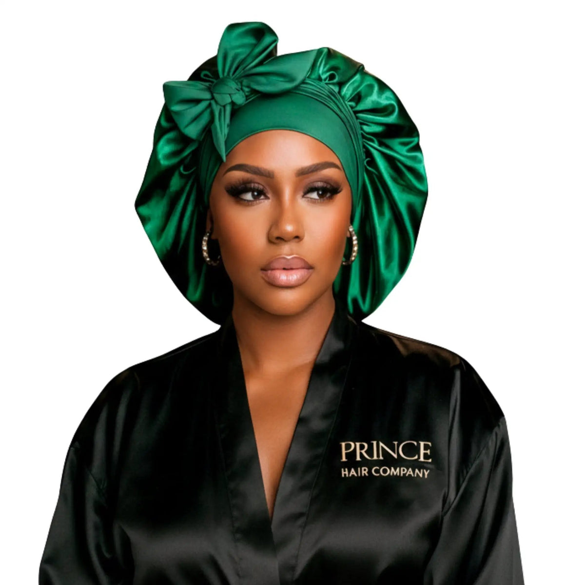 Satin Hair Bonnet for Sleeping – Adjustable Stretch Tie by PHC