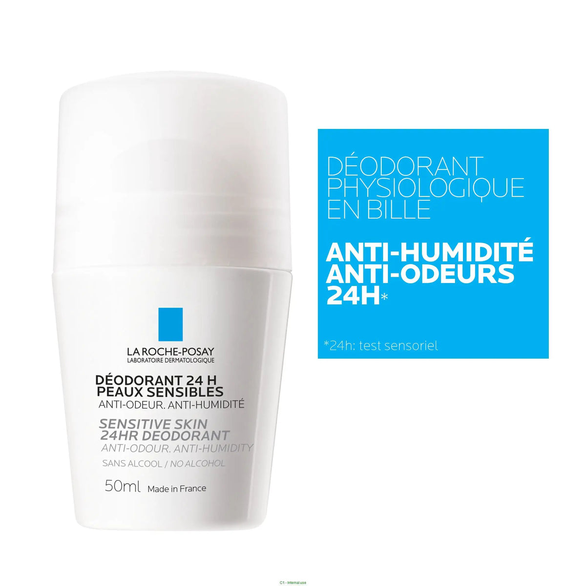 La Roche-Posay 24H Deodorant Roll-On Set of 2 by Paris Pharmacy