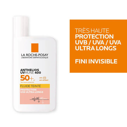 La Roche-Posay Anthelios UVMUNE 400 Tinted Fluid SPF 50+ by Paris Pharmacy