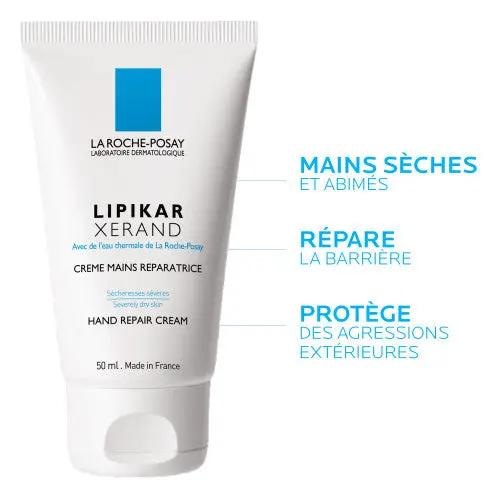 La Roche-Posay Duo Lips + Hands Barrier Repair Set by Paris Pharmacy