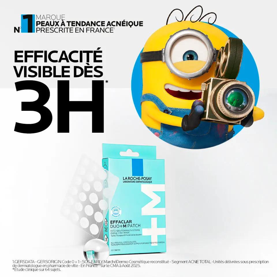 La Roche-Posay Effaclar Duo+M Multi-Action Blemish Patch by Paris Pharmacy