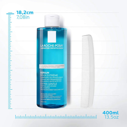 La Roche-Posay Kérium Gentle Shampoo for Sensitive Scalp by Paris Pharmacy