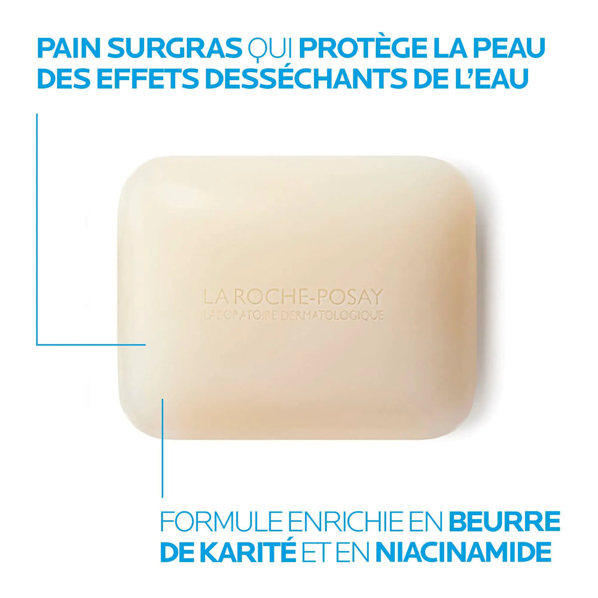 La Roche-Posay Lipikar Surgras Cleansing Bar by Paris Pharmacy