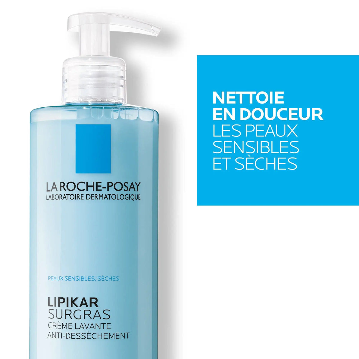 La Roche-Posay Lipikar Surgras Anti-Drying Cleansing Cream by Paris Pharmacy