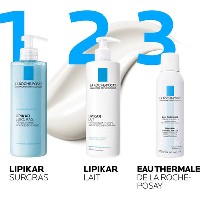 La Roche-Posay Lipikar Surgras Anti-Drying Cleansing Cream by Paris Pharmacy