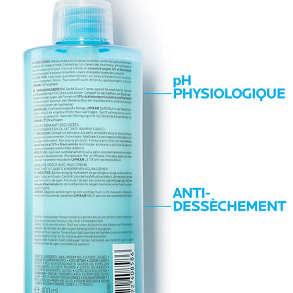 La Roche-Posay Lipikar Surgras Anti-Drying Cleansing Cream by Paris Pharmacy
