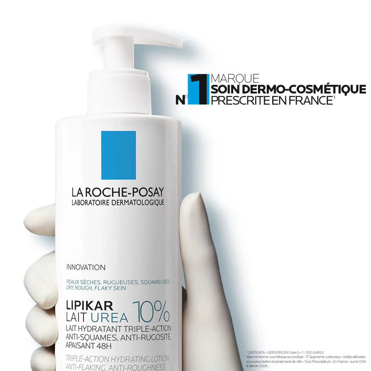 La Roche-Posay Lipikar Urea 10% Body Milk by Paris Pharmacy
