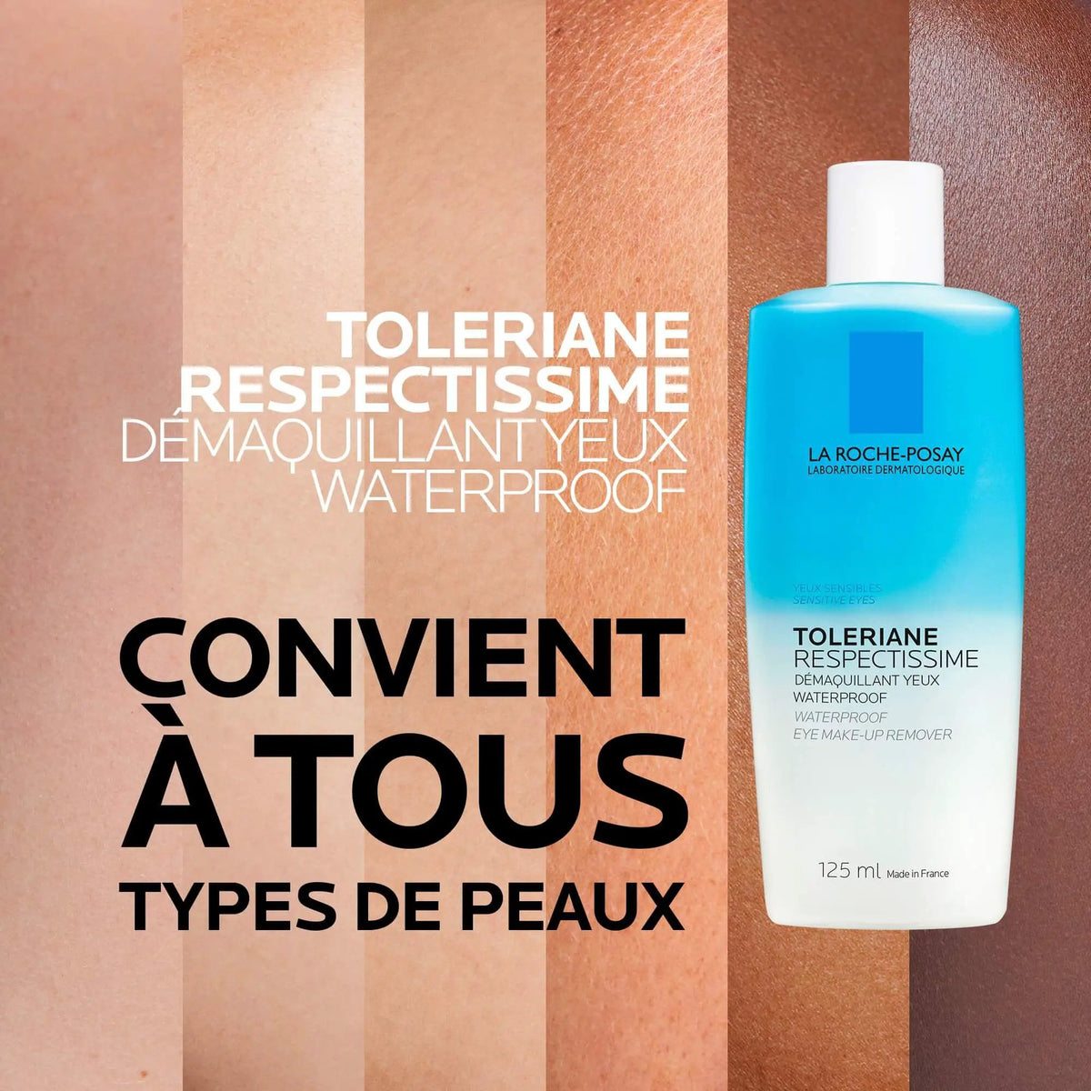 La Roche-Posay Respectissime Waterproof Eye Makeup Remover by Paris Pharmacy